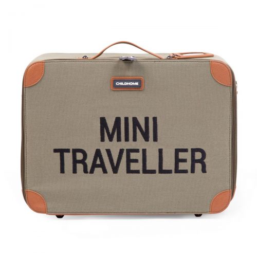 Maleta para niños Mini Traveller Caqui - 40 x 30 x 15 cm