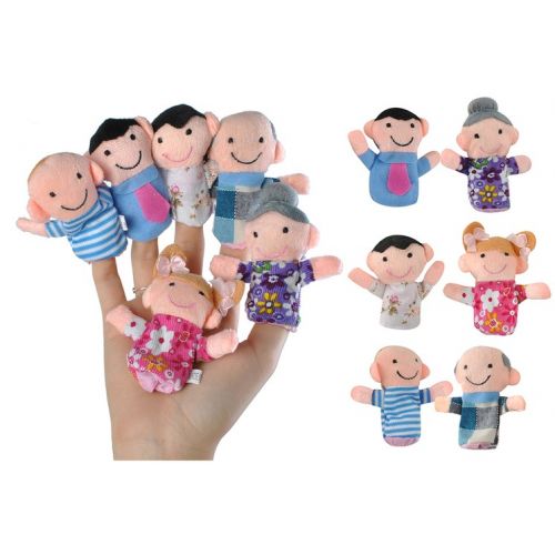 Marionetas de dedo - Familia
