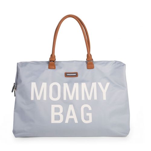 Bolso de maternidad Mommy Bag Gris Crudo , Childhome ✔ REBAJAS ✔