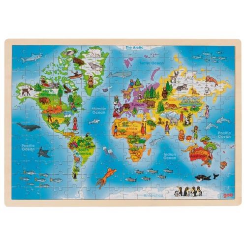 Puzzle de El Mundo Goki, 192 piezas