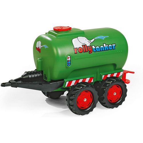 Tanque de agua verde , remolque para tractor RollyToy