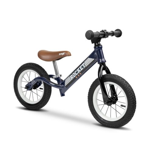 Bicicleta de Equilibrio Rocket Azul Marino - Inspirada en Motos de Cross
