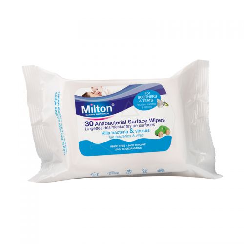 Toallitas Antibacterianas para Superficies Milton 