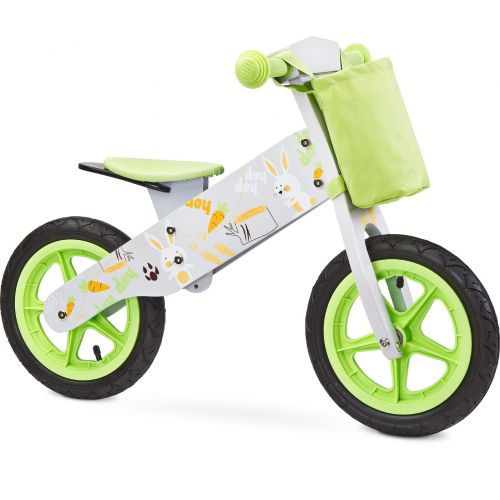 Bicicleta de madera para Niños Zap en color Gris