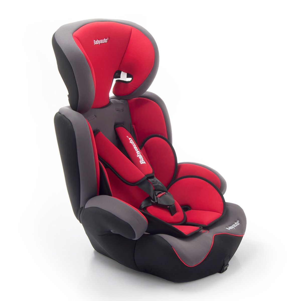 Silla de auto konar infantil 9 a 36kg - gris y roja — miKangaroo