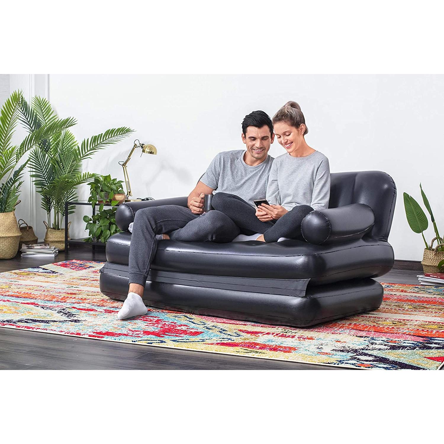 Sofá Hinchable Extra Confortable 188x152x64 cm Bestway - Shopmami